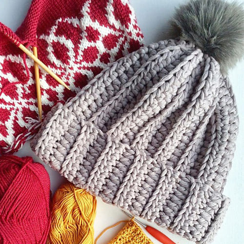 1.5 Hour Super Speedy Crochet Beanie Free Pattern